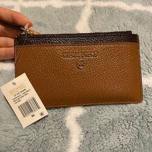 NWT Michael Kors Jet Set Charm Small Slim Card Case
